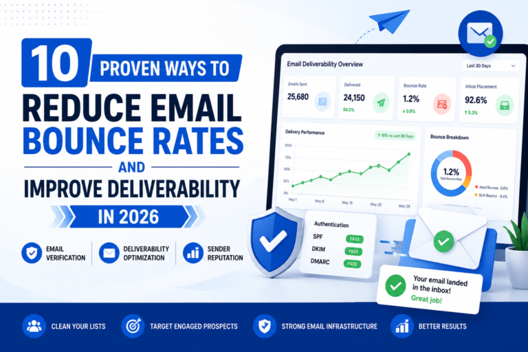 10 Proven Ways to Reduce Email Bounce Rates and Improve Deliverability in 2026