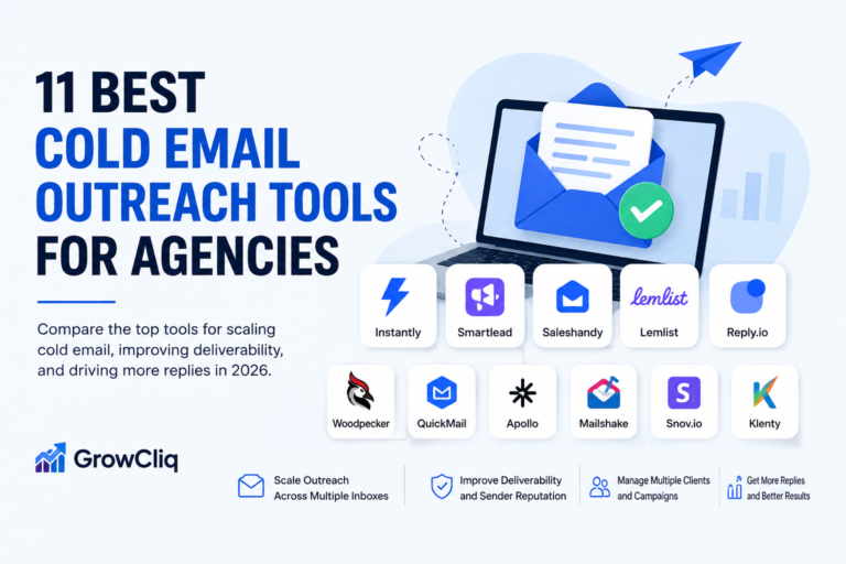 11 Best Cold Email Outreach Tools for Agencies in 2026