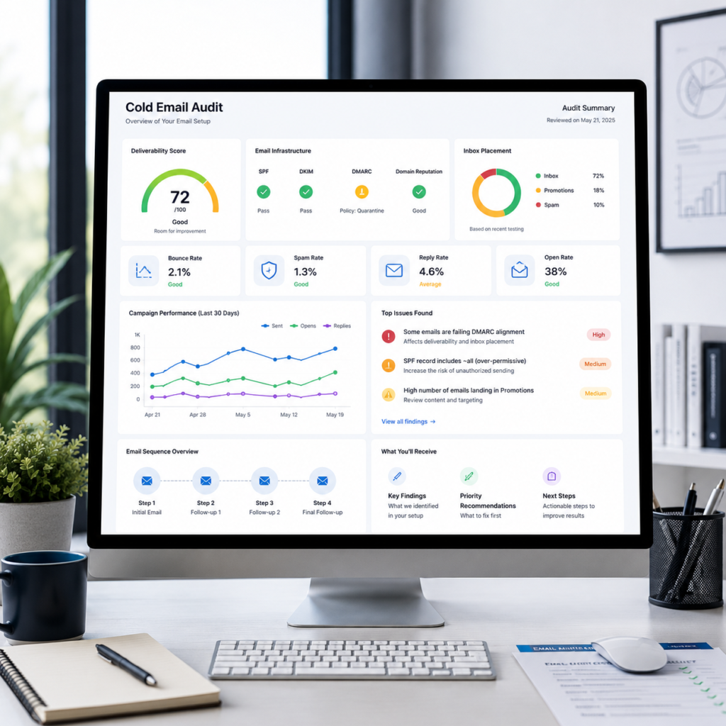 Free Cold Email Audit